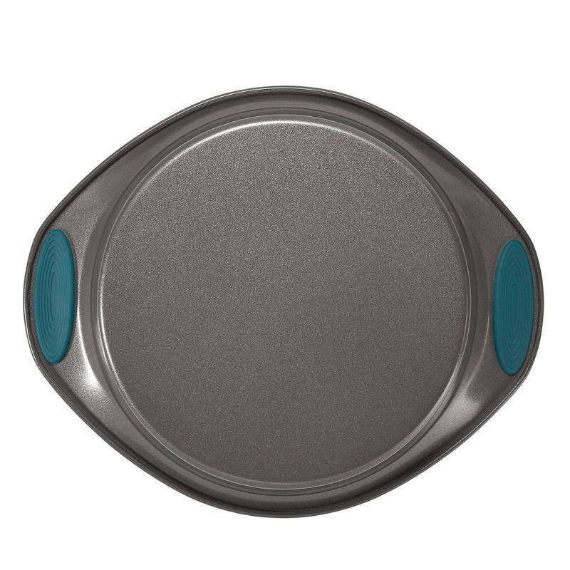 10-Piece Gray and Teal Nonstick Steel Bakeware Set