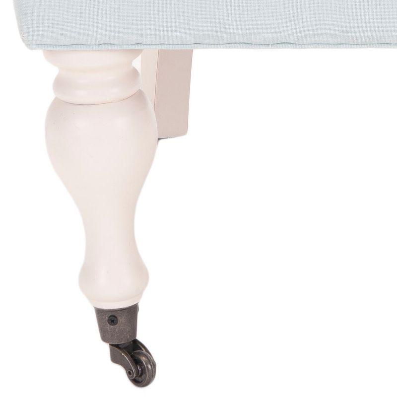 Falcon Tufted Arm Chair - Robins Egg Blue - Safavieh