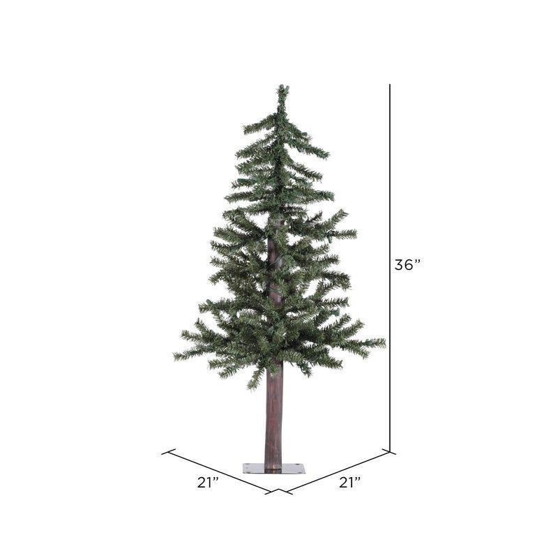 Vickerman Natural Alpine Artificial Christmas Tree