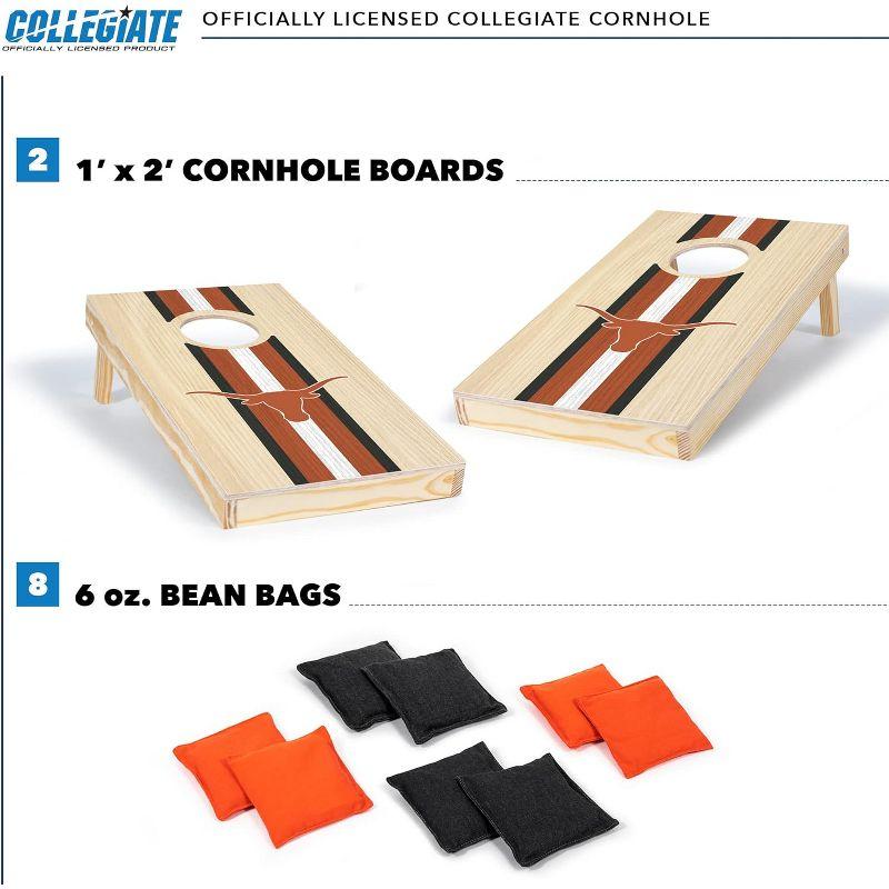 NCAA Texas Longhorns 1'x2' Wood Cornhole Set