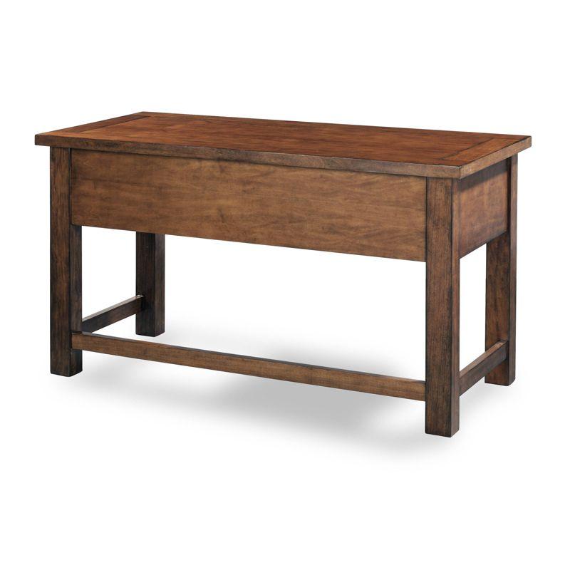 Tahoe Executive Writing Desk - Aged Maple - Home Styles: Mid-Century Modern, Hardwood Frame, Drawer Storage