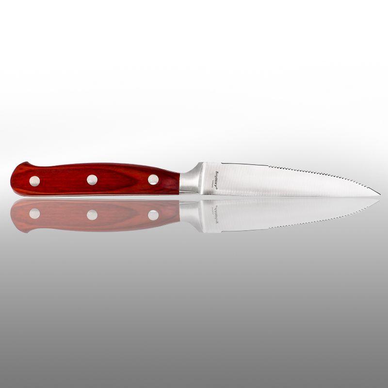 BergHOFF BergHOFF Pakka Stainless Steel Steak Knife Set (Set of 12)