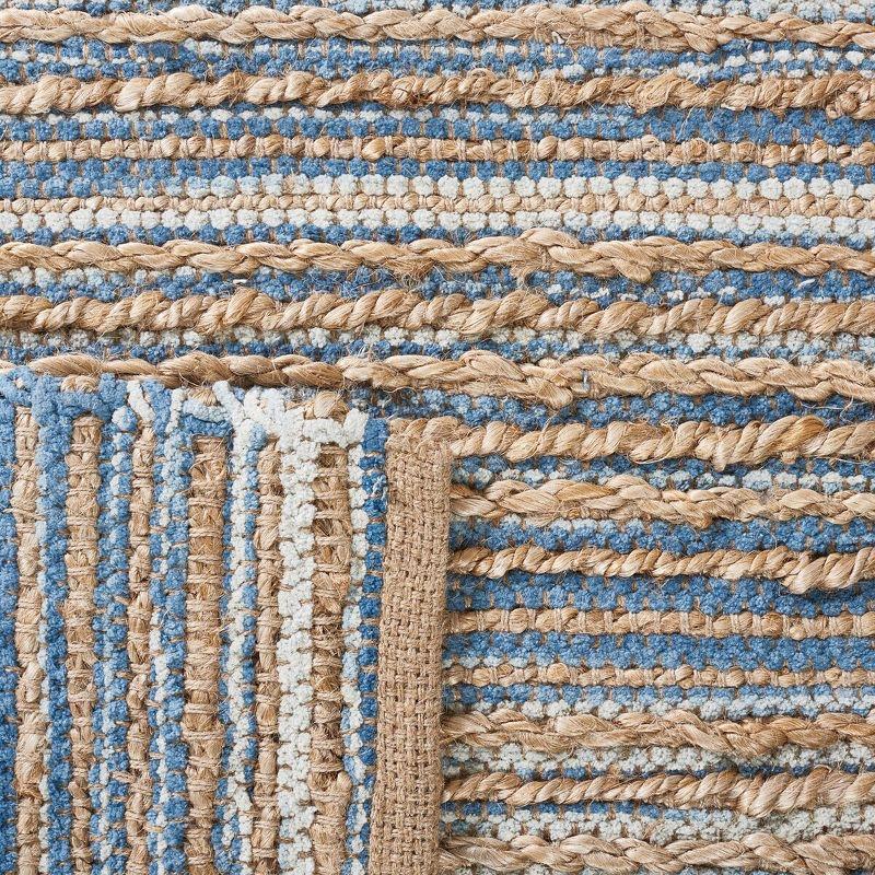 Cape Cod CAP851 Woven Indoor Area Rug - Blue - 6'x6' - Safavieh