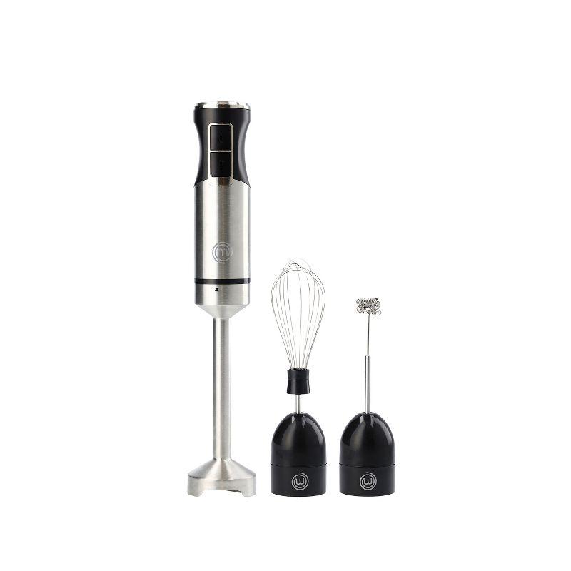 MasterChef® 400-Watt Stainless Steel Hand Blender in Black