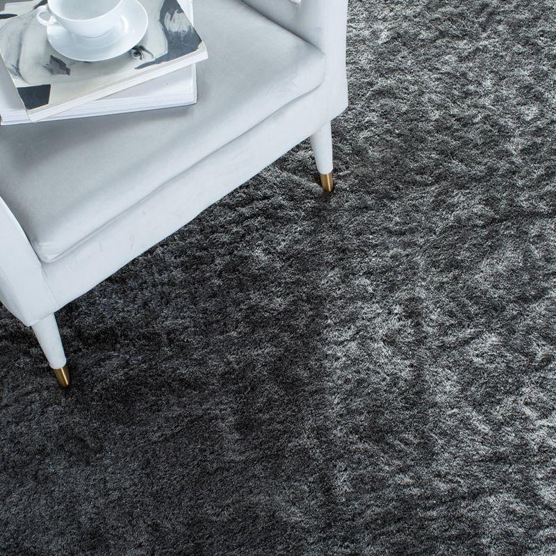 Steelside™ Annike Handmade Tufted Gray Area Rug