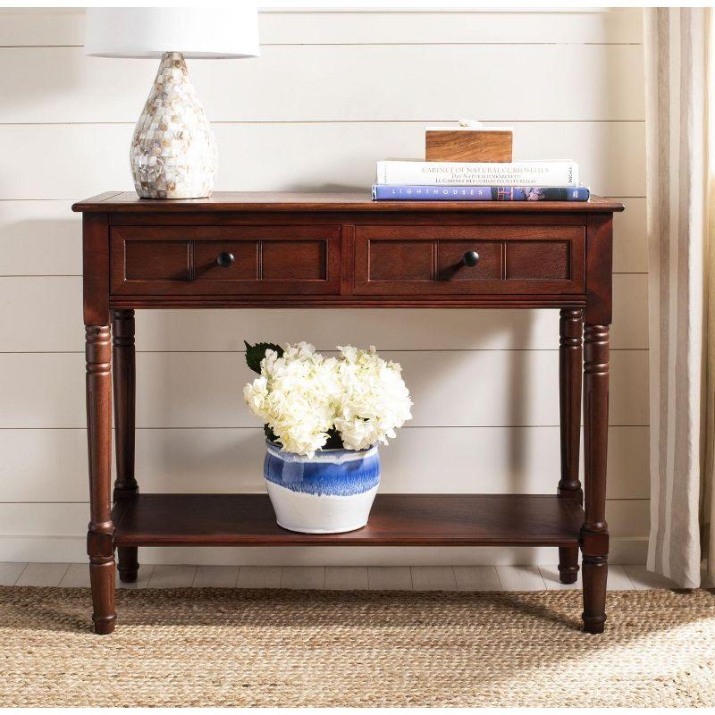 Samantha Console - AMH5710D - Brown - Safavieh Couture