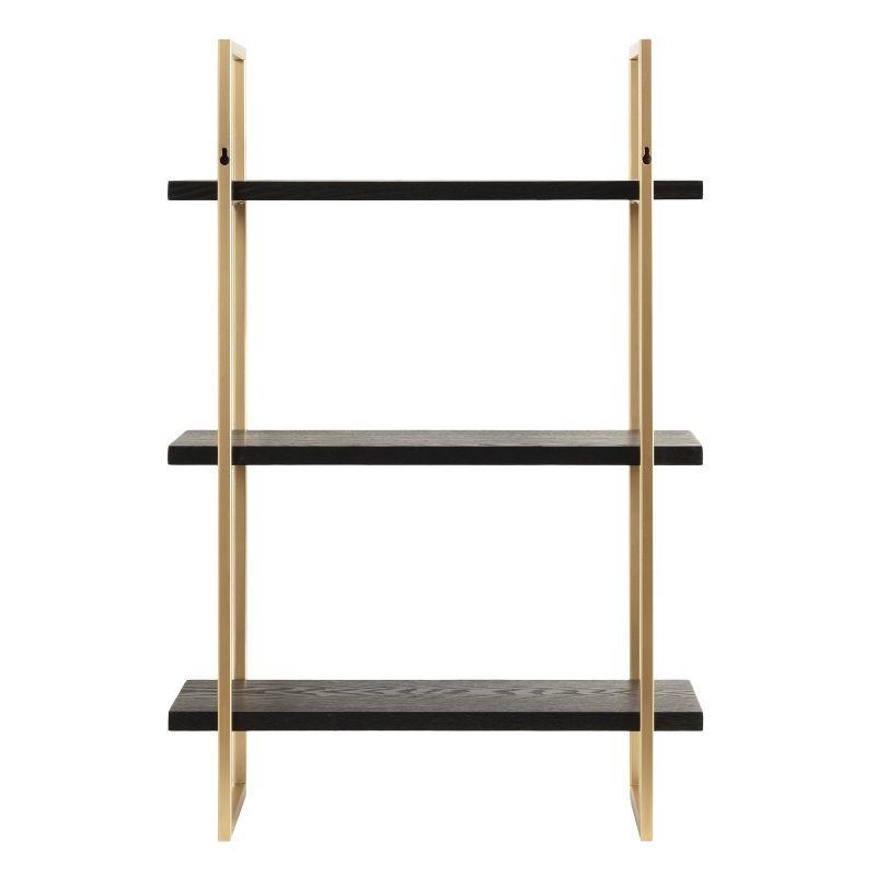 Kate and Laurel 3 Piece Solid Wood Tiered Shelf