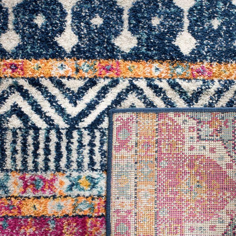 Madison MAD797 Power Loomed Indoor Area Rug - Navy/Ivory - 8'9"x11'9" - Safavieh.