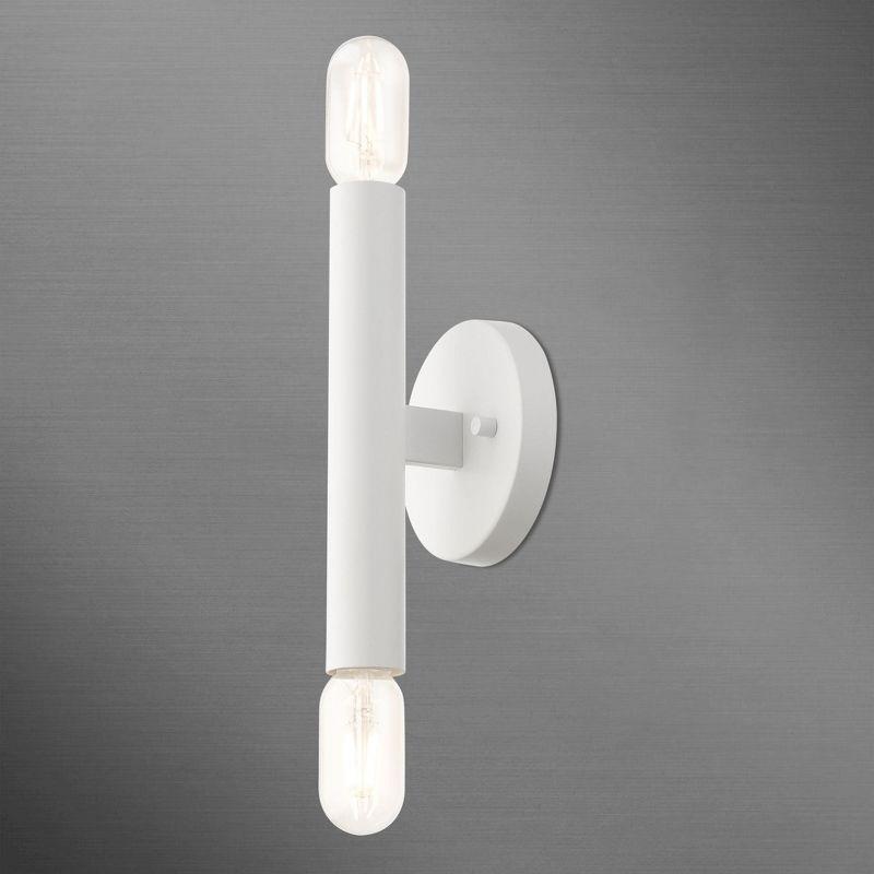 Livex Lighting Copenhagen 2 - Light Wall Light in  White