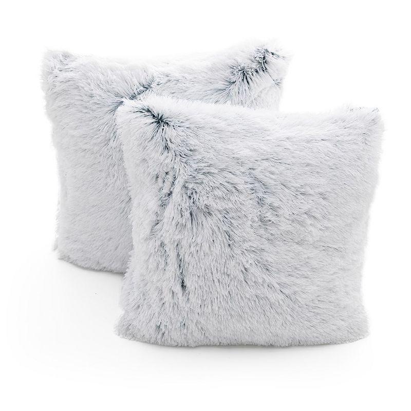 Faux Fur Throw Pillow