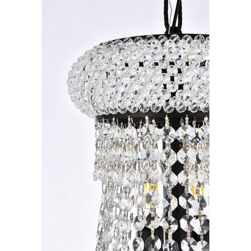 Elegant Lighting Primo 14 - Light Chandelier in  Black