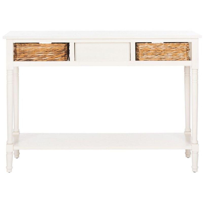 Christa Console - AMH5737B - Off-White - Safavieh Couture