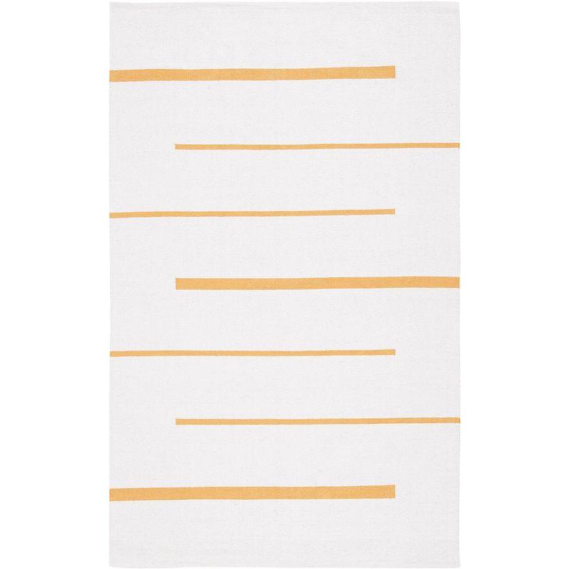 Montauk MTK311 Hand Woven Indoor Area Rug - Ivory/Gold - 5'x8' - Safavieh