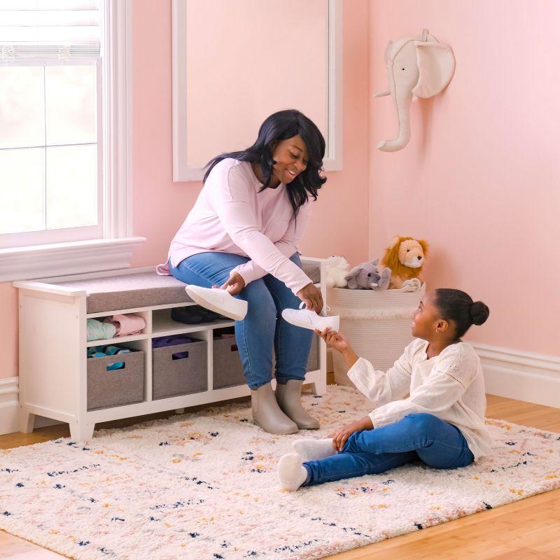 Martha Stewart Living & Learning Kids Storage Bench with Shelves