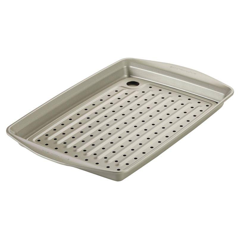 Rachael Ray 10pc Bakeware Set: Nonstick Steel Baking Pans & Sheets, Even-Heating, Dishwasher-Safe, Oven-Safe to 450°F