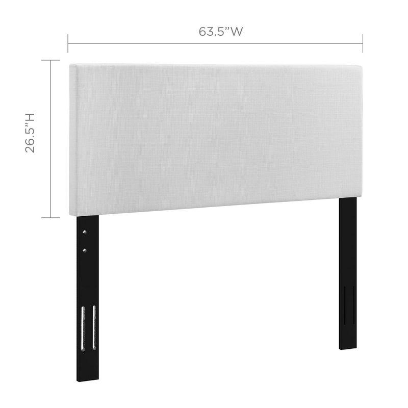 Modway Carson Carrington Stryn Upholstered Linen Fabric Headboard