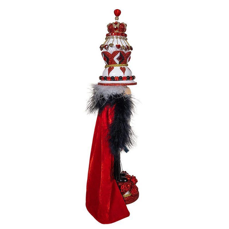 Kurt Adler 18.8-Inch Hollywood Nutcrackers King of Hearts with Cape Nutcracker