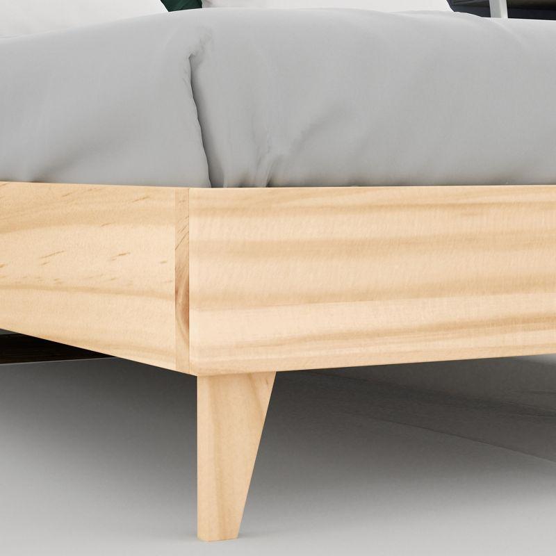 eLuxury Wooden Platform Bed Frame