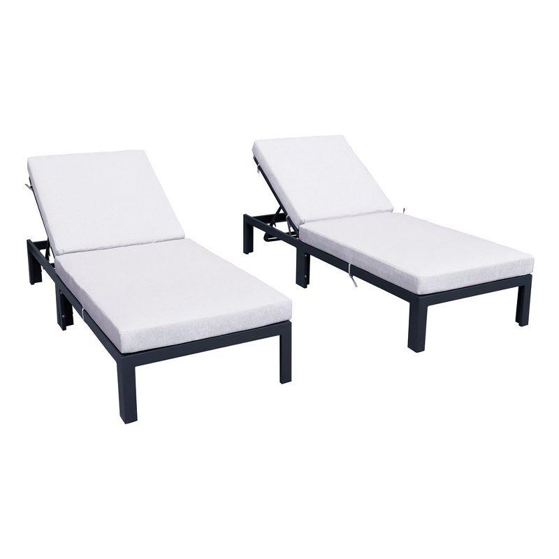 Outdoor Metal Chaise Lounge