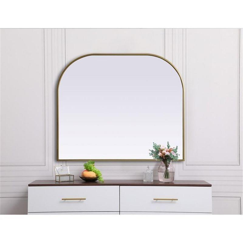 Sabine Metal Wide Arch Wall Mirror