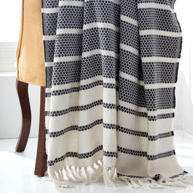 Modern Threads Edda Modern Cotton Throw