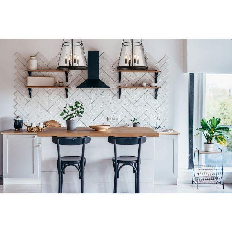 Z-Lite Prescott 4 - Light Pendant in  Matte Black