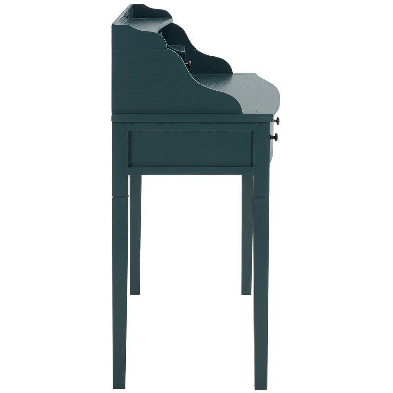 Landon Writing Desk - AMH6516 - Teal - Safavieh Couture