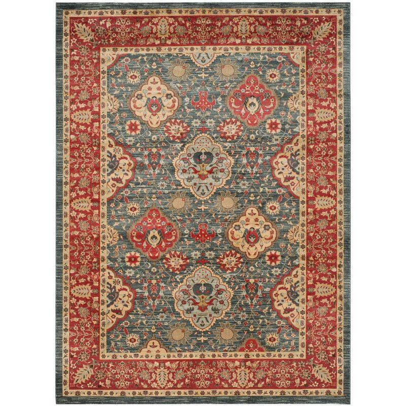 Kenitra Classic Ruby Red 9' x 12' Hand-Knotted Reversible Area Rug