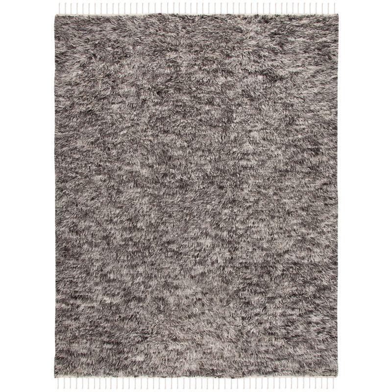 Aitkin Hand Woven Wool Solid Color Rug