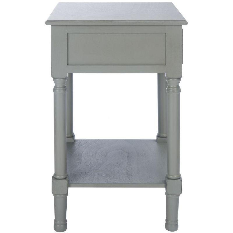 Haines 1 Drawer Accent Table - ACC5720B - Distressed/Grey - Safavieh