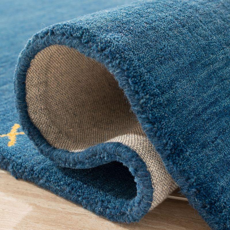 Himalaya HIM563 Handmade Area Rug - 8'x10' - Blue - Safavieh
