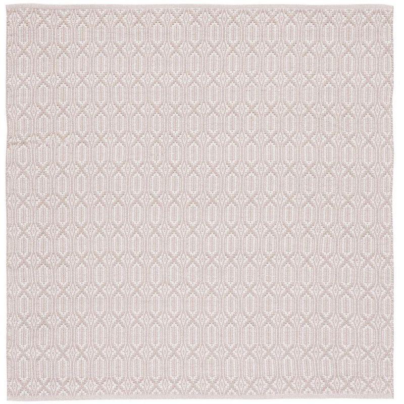 Montauk MTK333 Hand Woven Indoor Area Rug - Ivory/Grey - 6'x6' - Safavieh.