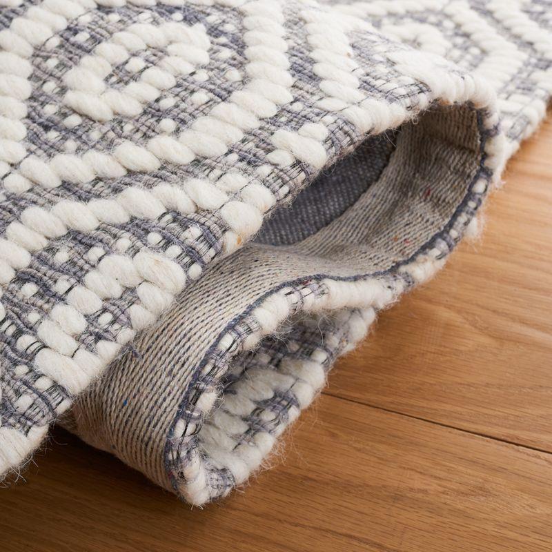 Marbella MRB325 Hand Woven Area Rug - Grey/Ivory - 8'x10' - Safavieh.