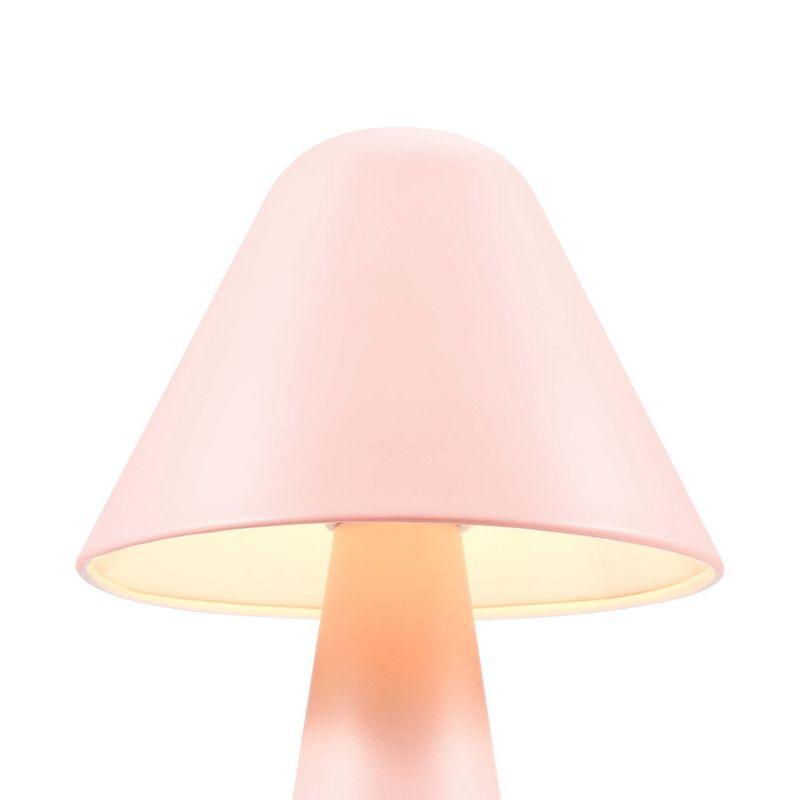 Modway Jovial Mushroom Table Lamp – Modern Metal Dome Shade Accent Light for Living Room or Bedroom
