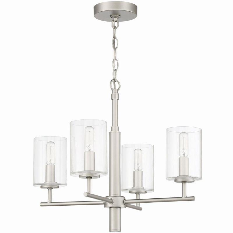 Craftmade Lighting Hailie 4 - Light Chandelier in  Satin Nickel