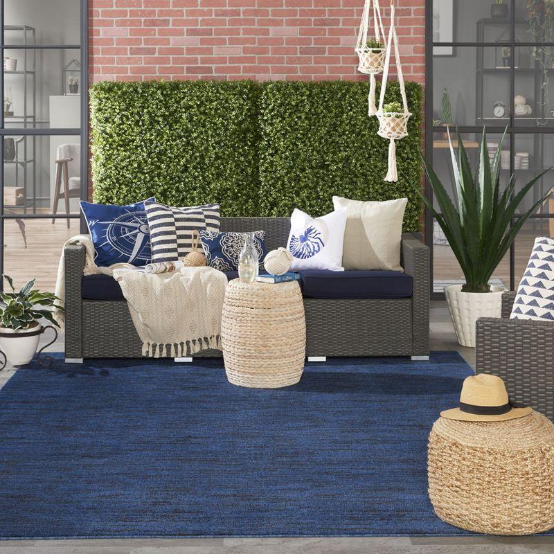 Nourison Essentials Solid Indoor/Outdoor Area Rug