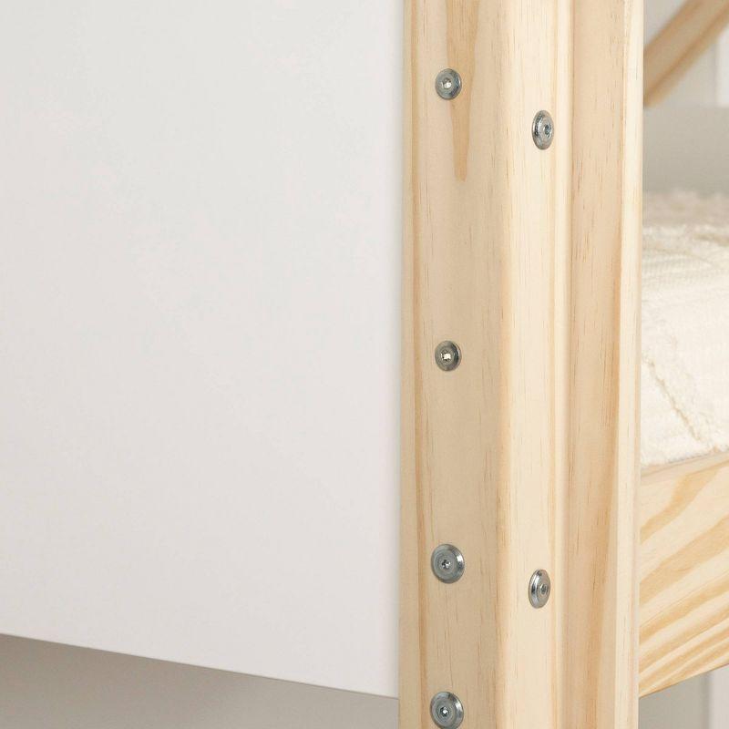 Sweedi House Kids' Bunk Beds White/Natural - South Shore