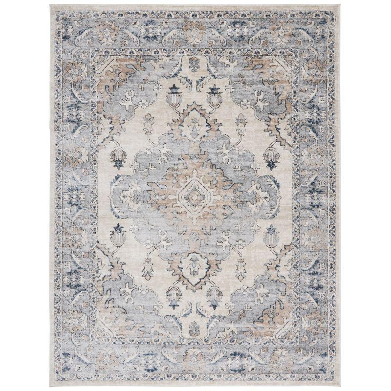 Oregon ORE898 Power Loomed Indoor Area Rug - 8'x10' - Beige/Grey - Safavieh