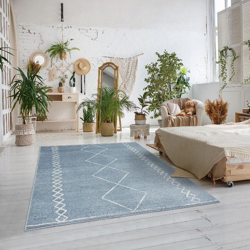 Luxe Weavers Moroccan Geometric Area Rug