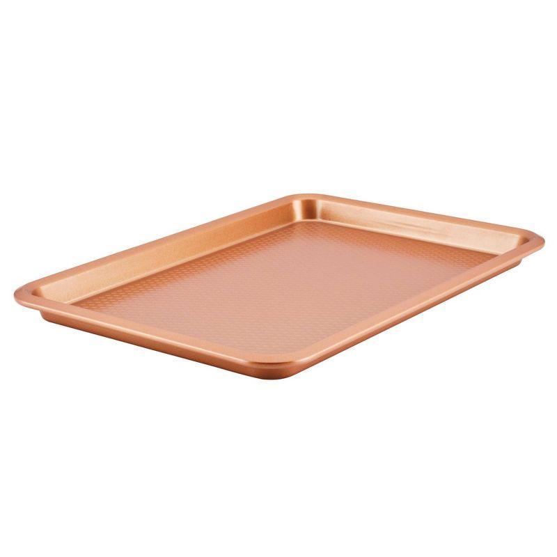 Ayesha Curry Ayesha Curry Bakeware Nonstick Cookie Pan, Loaf Pan, And Cake Pan Set, 7-Piece, Copper