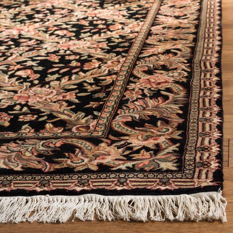 Royal Kerman Hand Knotted Wool Floral Rug