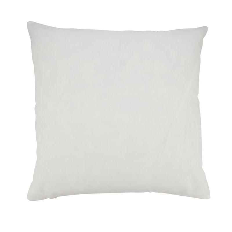 Saro Charming Bumble Bee Outdoor Pillow with Poly Fill