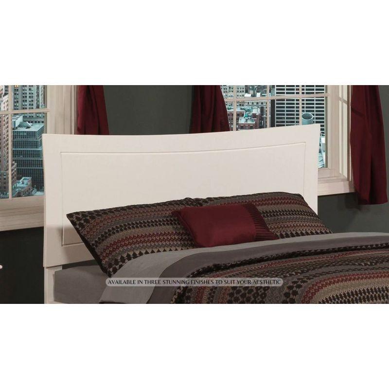 AFI Furnishings Metro Full Headboard with Turbo Charger in White