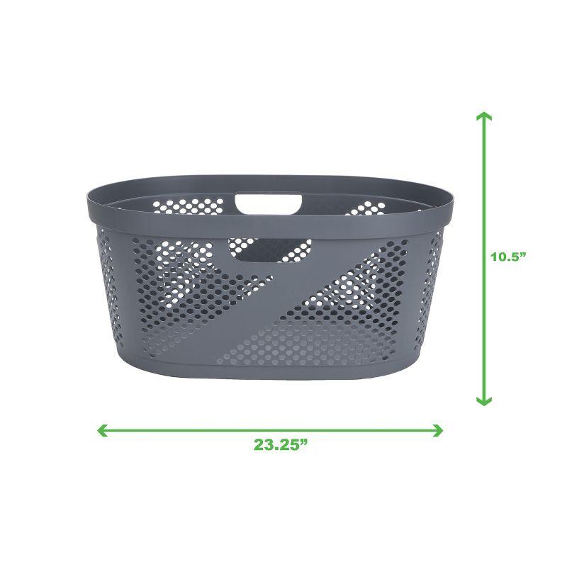 Mind Reader 40 Liter Laundry Basket