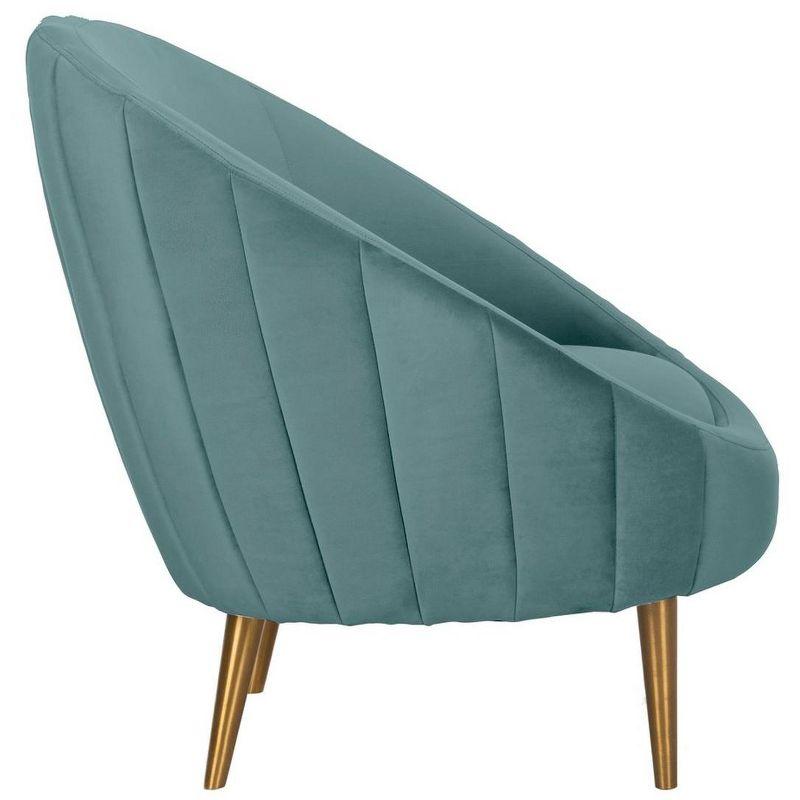 Razia Velvet Barrel Chair