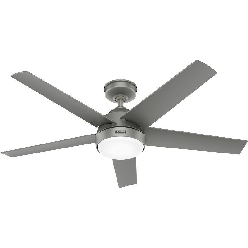 Skyflow 52" 5-Blade Standard WeatherMax Indoor/Outdoor Ceiling Fan with Lights and Wall Control