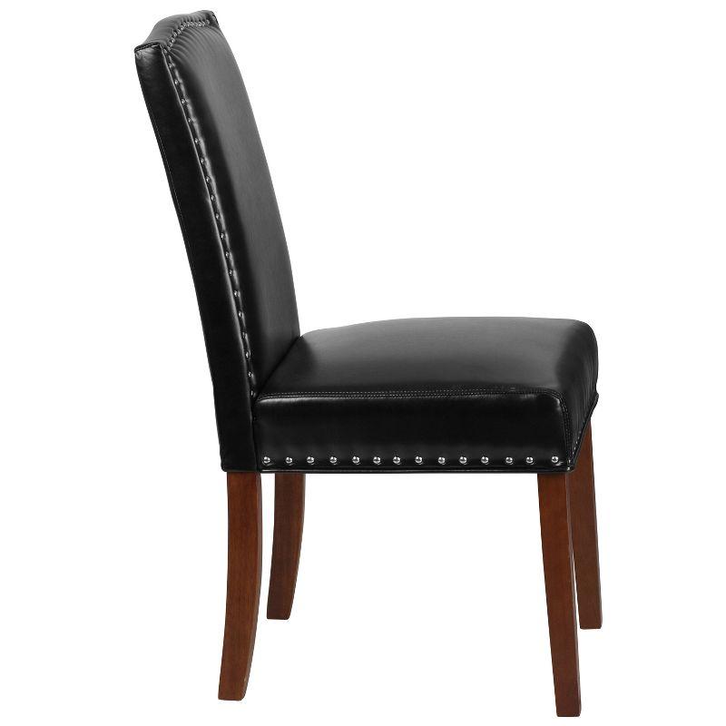 Flash Furniture HERCULES Hampton Hill Series Parsons Chair with Accent Nail Trim