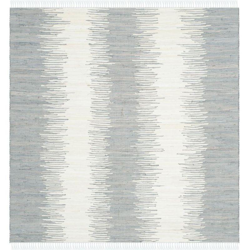 Montauk MTK751 Hand Woven Indoor Area Rug - Grey - 6'x6' - Safavieh