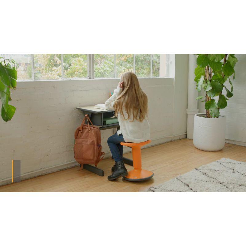 ECR4Kids ECR4Kids SitWell Wobble Stool, Adjustable Height, Active Seating