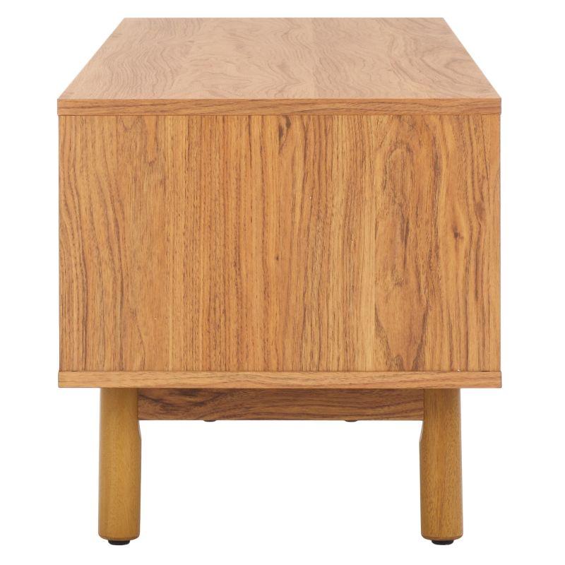Aino 2 Door Media Stand - MED9619 - Oak/Natural - Safavieh